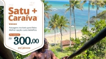 Praia do Satu + Cara&iacute;va &bull; Compartilhado